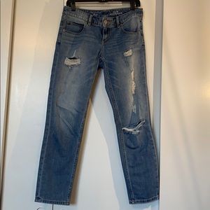 Slim boyfriend ankle pant